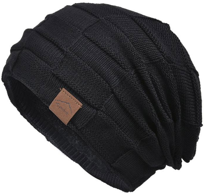 Шапка-бини Skully Clothing Company для мужчин и женщин, размер 58-62, black — фото 1