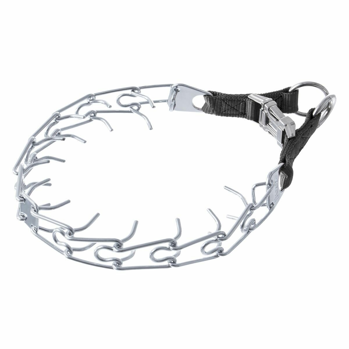 Профессиональный строгий ошейник для собак средних и крупных пород обхват шеи до 63 см диаметр звена 32 мм ZooOne