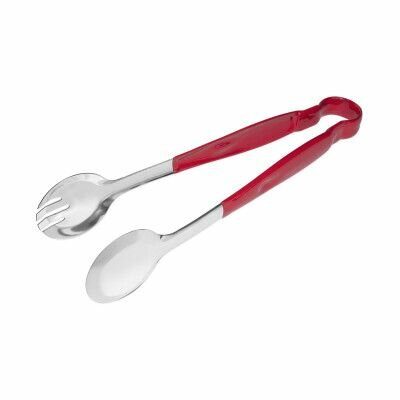 Щипцы универсальные, L-30.5см, нерж. сталь, ручка- пластик, с цветной ручкой