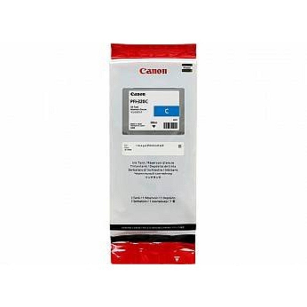 Canon PFI-320С Картридж для Canon TM-200/TM-205/TM-300/TM-305, голубой, 300 мл