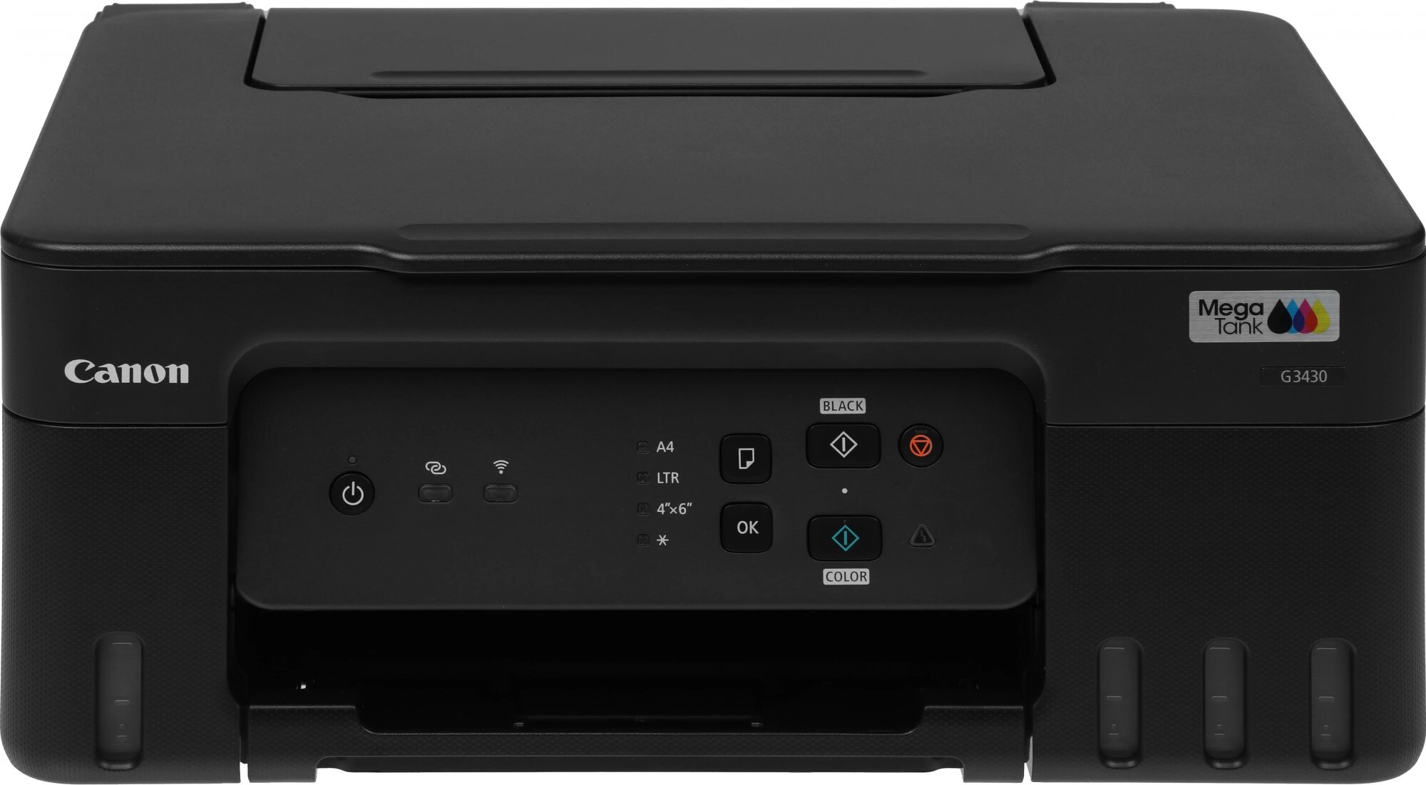 МФУ струйный Canon Pixma G3430 (5989C009) A4, 48.5 дБ, WiFi, черный — фото 1