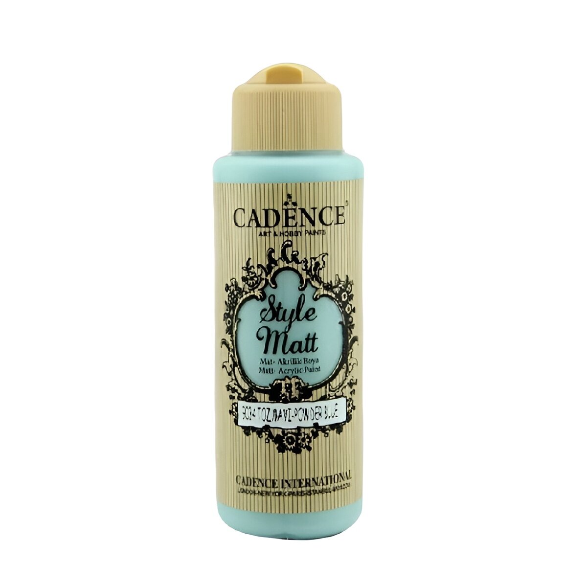 Акриловая краска Cadence Style Matt Acrylic Paint, 120 ml. Powder Blue-S9034