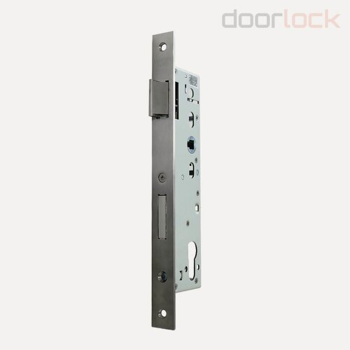 Изображение товара Замок дверной врезной DOORLOCK DL301, цилиндровый, нержавеющая сталь