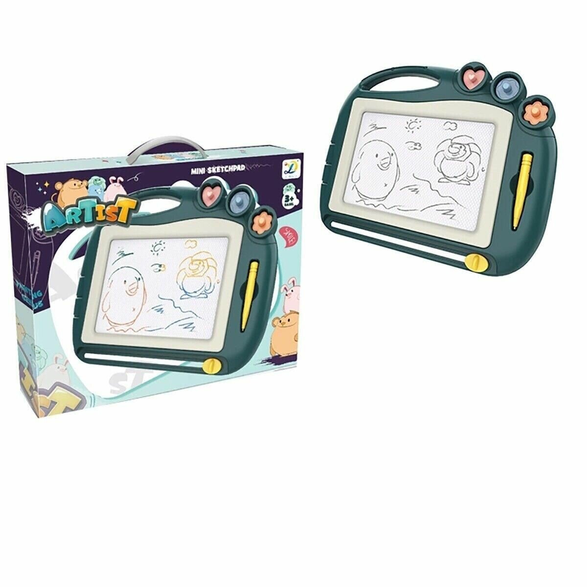 Доска для рисования КНР Магнитная, 3 шаблона, в коробке (636A)