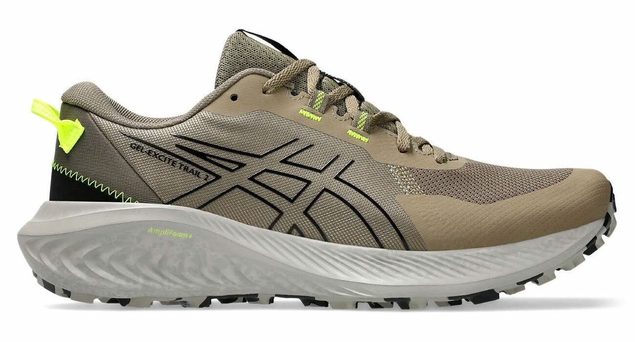 Кроссовки ASICS GEL-EXCITE TRAIL 2, размер 8, черный, коричневый