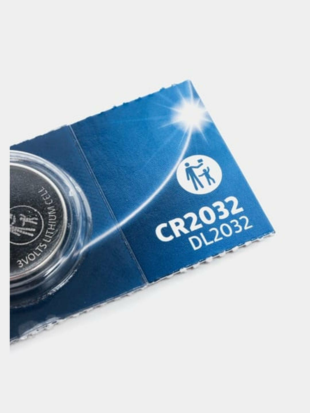 Батарейки Phillips CR2032, литиевые, для устройств, с высоким энергопотреблением, 1 шт. — фото 1