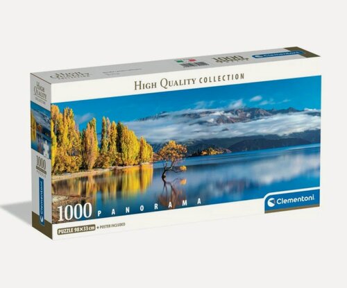 Изображение товара Пазл для взрослых Clementoni 1000 деталей, элементов: Озеро Ванака