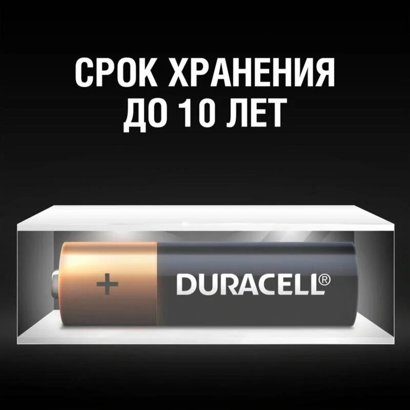 Батарейка AAA мизинчиковая Duracell 12 штук в упаковке 2208958