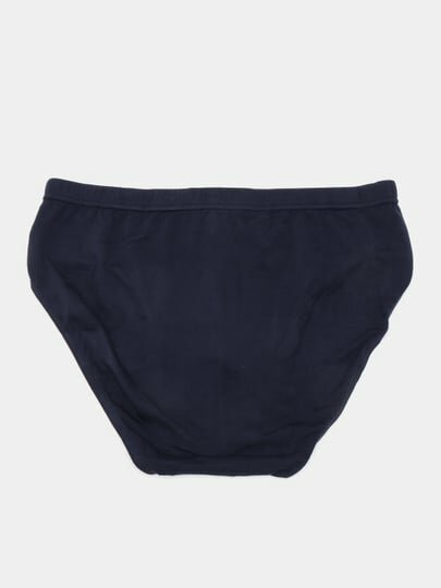 Трусы , комплект из 2 шт., размер L-48/50, голубой, черный, синий — фото 1