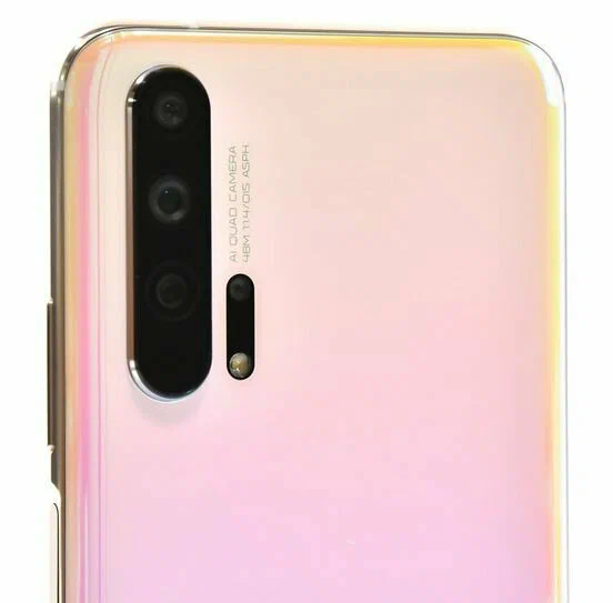Смартфон Honor 20 pro Double SIM 8/256 ГБ, Бело-розовый — фото 1