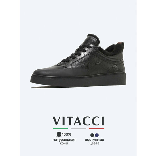 фото Кеды vitacci, размер 41, черный1