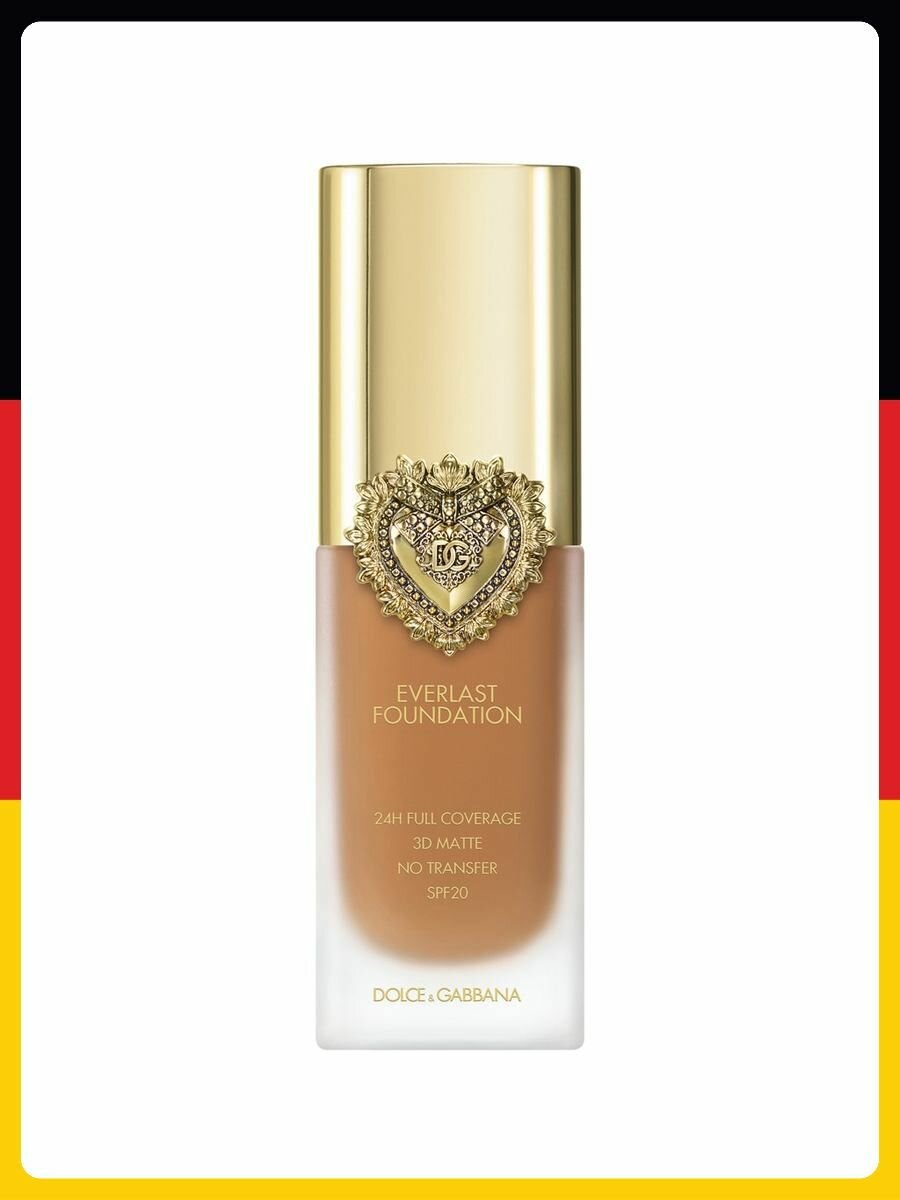 Жидкая тональная основа Dolce&Gabbana Everlast Foundation 24h Full Coverage, 27 мл № 23 Вт - Средний