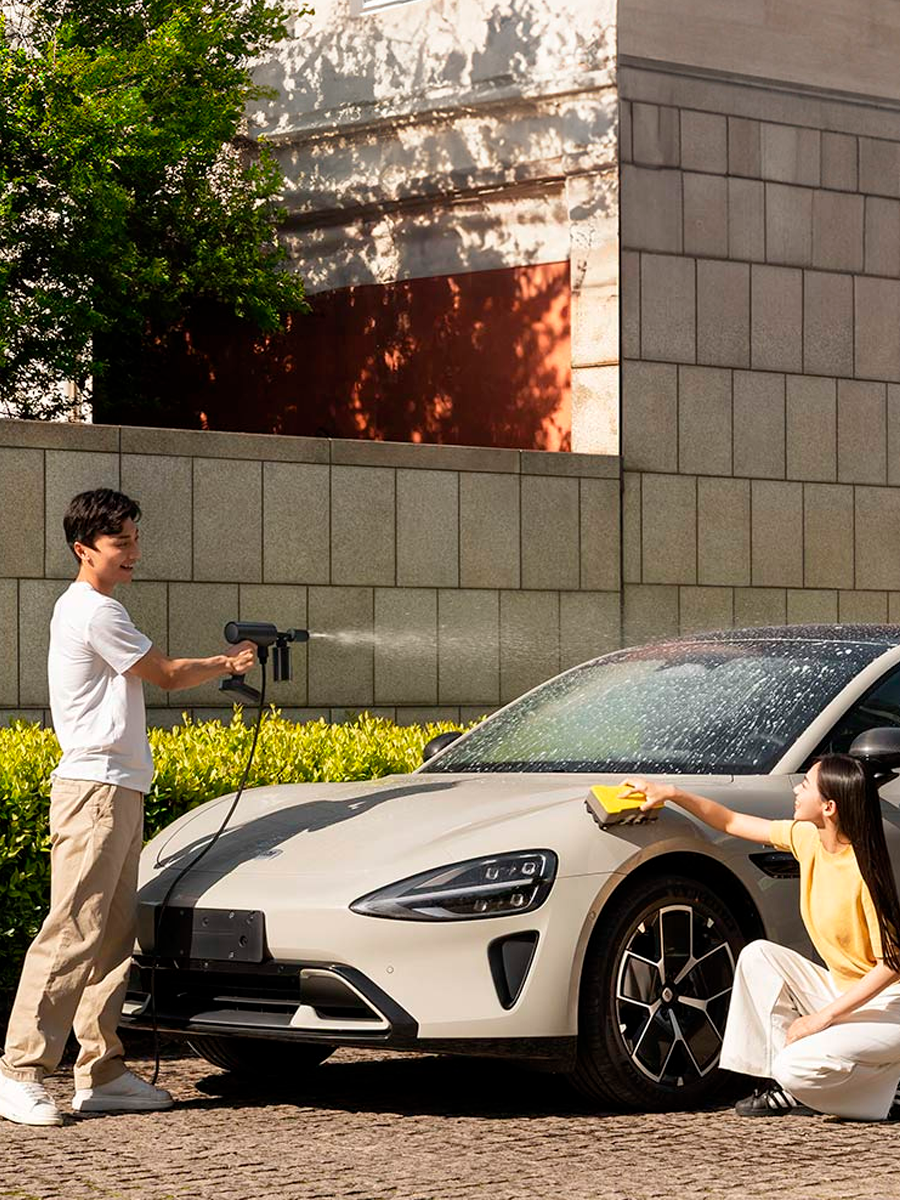 Изображение Мойка высокого давления аккумуляторная Xiaomi Mijia Wireless Car 2 (MJXCJ002QW), черная