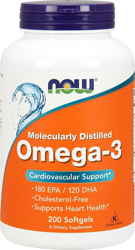 NOW Омега-3 Капсулы 1000 мг №100 – поддержка сердца и иммунитета — фото 1