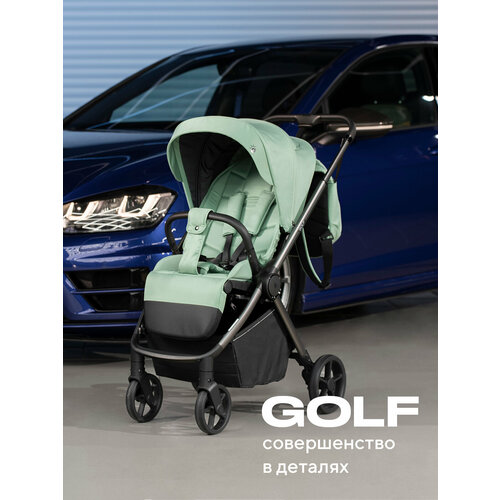 фото Коляска детская rant "golf" ra101 sage green