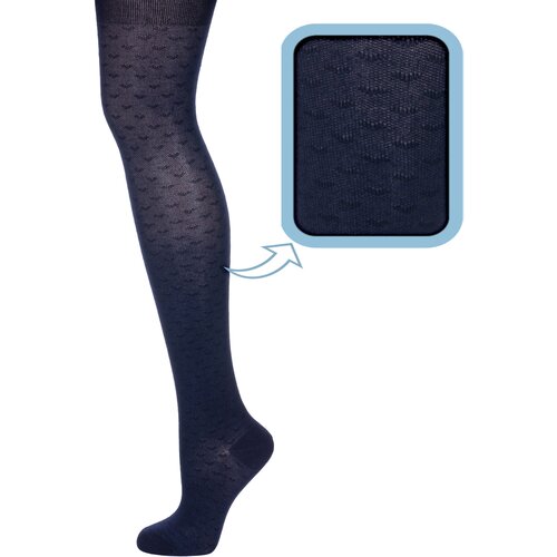 Колготки PARA socks K3D1, размер 134-140, синий колготки berchelli для девочек фантазийные без шортиков размер 134 140 синий