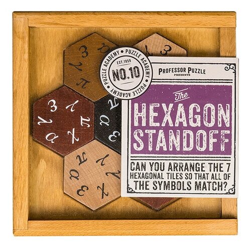 Головоломка Professor Puzzle Puzzle Academy The Hexagon Standoff