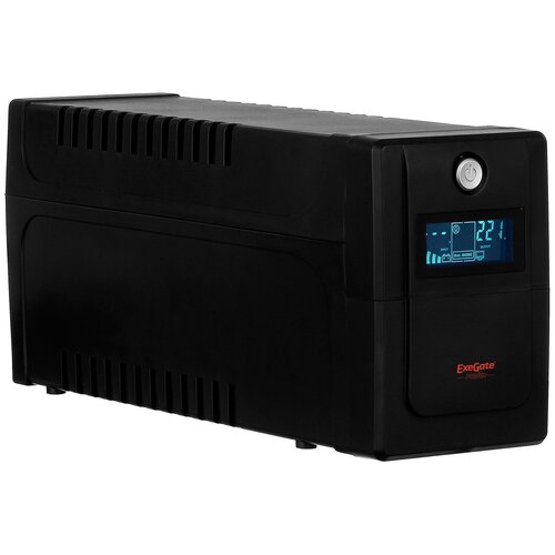 фото Интерактивный ибп exegate power smart ulb-600 lcd