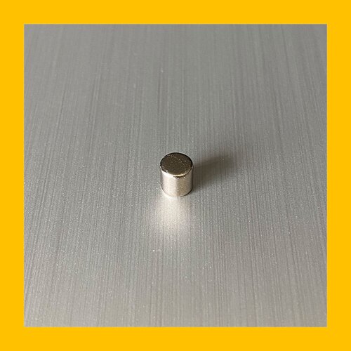 Неодимовый магнит цилиндр 5x5 - 40 шт