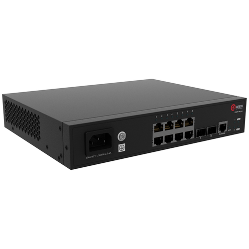 QTECH QSW-4610-10T-POE-AC управляемый гигабитный poe коммутатор уровня 2 24 порта 10 100 1000base t с поддержкой poe 4 порта 100 1000base x sfp бюджет poe 185w