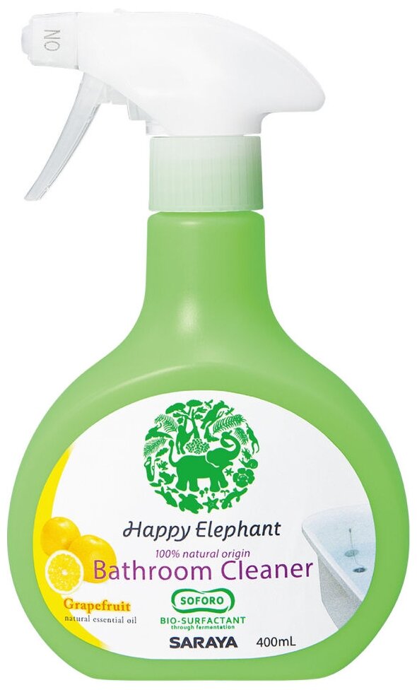 Средство чистящее для ванной комнаты Happy Elephant, 400 мл - фотография № 1