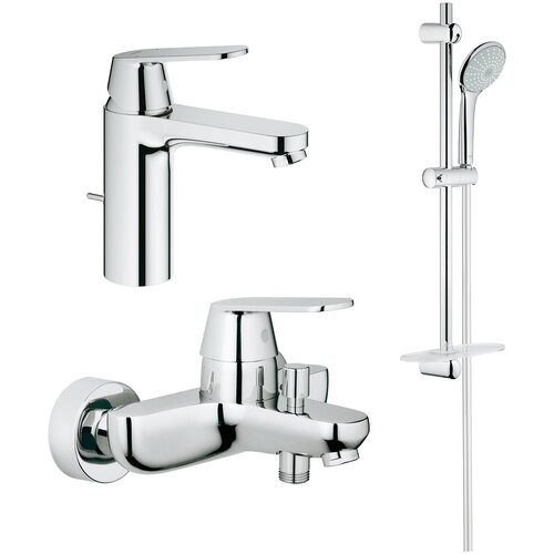 Комплект. Душевой набор (гарнитур) GROHE Eurosmart Cosmopolitan NB0005 хром