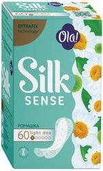 Ola! прокладки ежедневные Silk Sense Light Deo Ромашка, 1 капля, 60 шт.