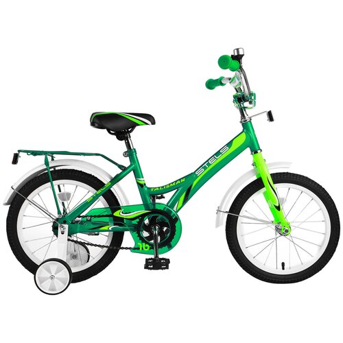 Детский велосипед STELS Talisman 16 Z010 (2018) зеленый 11 (требует финальной сборки) детский велосипед stels talisman 14 z010 2021 зеленый 9 5 требует финальной сборки