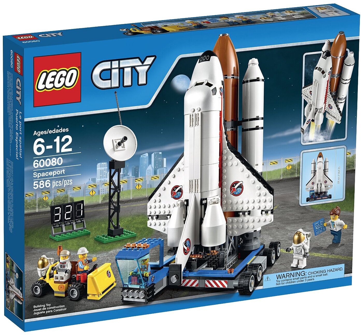 Конструктор LEGO City 60080 Космодром