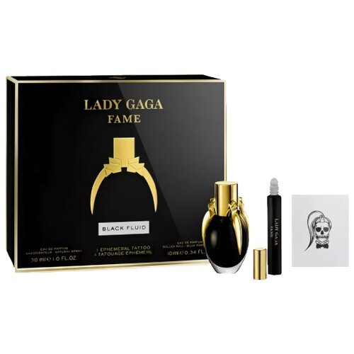 Парфюмерная вода Lady Gaga Fame Black Fluid 50 мл.