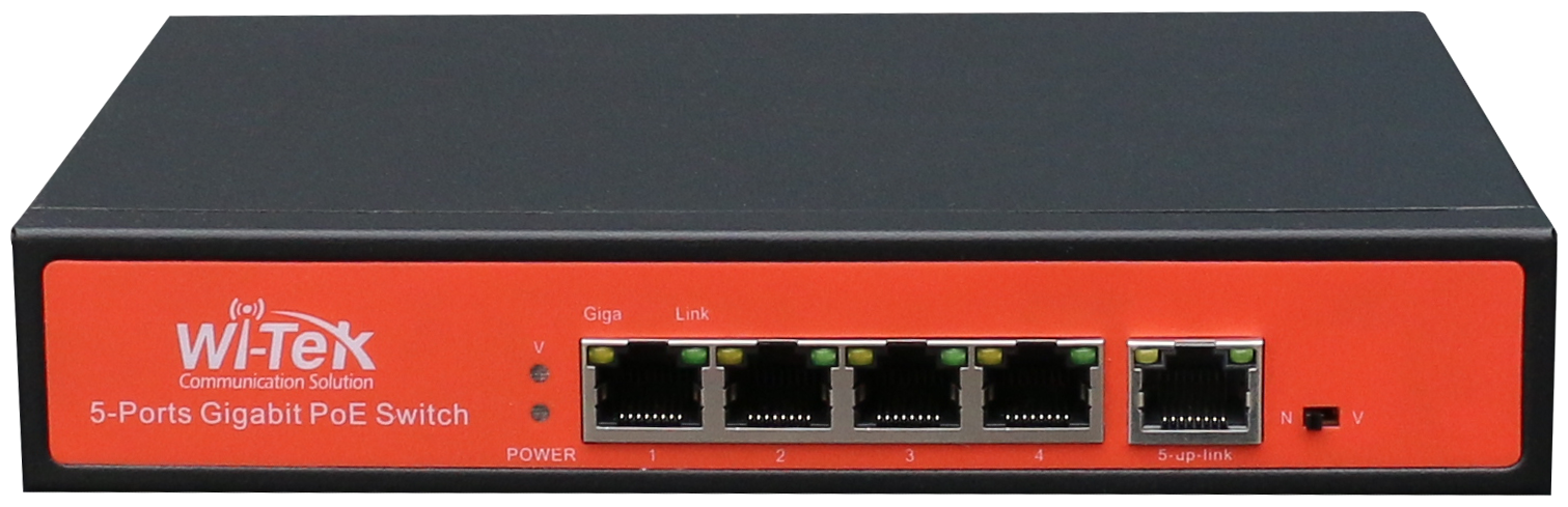 Коммутатор Wi-Tek Wi-ps305g v2 .