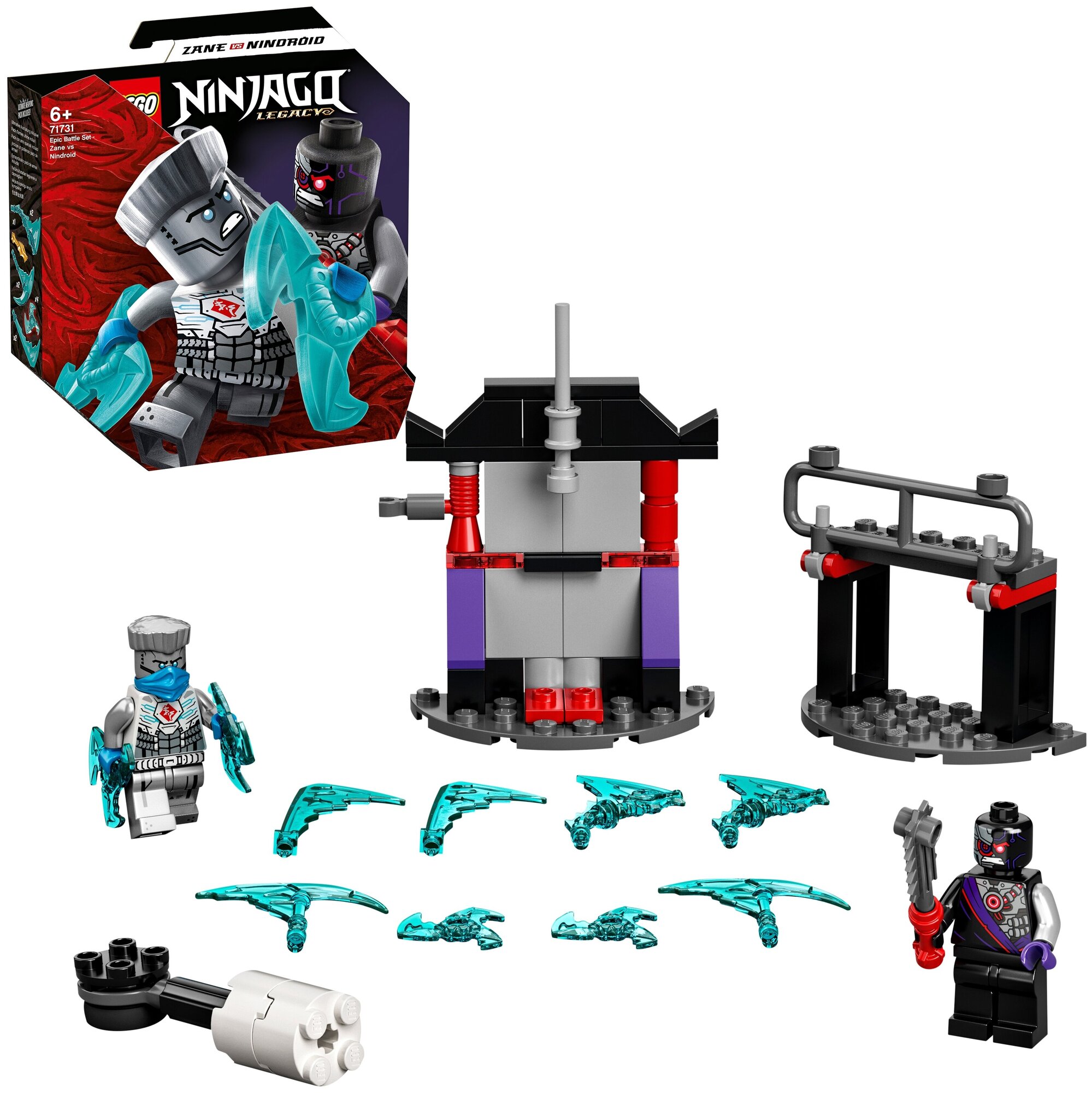 Конструктор LEGO Ninjago Легендарные битвы: Зейн против Ниндроида - фото №3