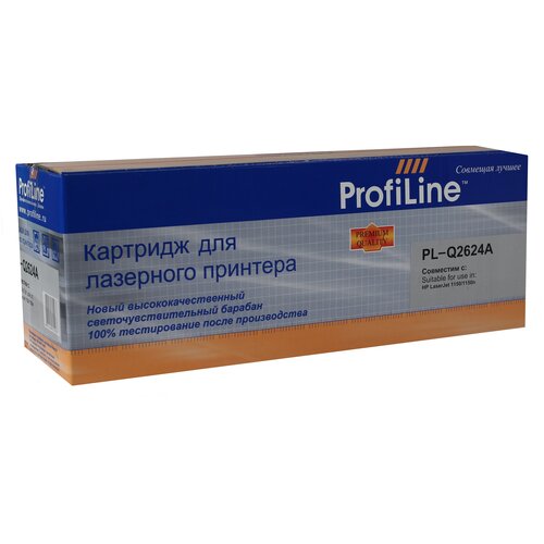 profiline chip h Картридж ProfiLine PL-Q2624A, 2500 стр, черный