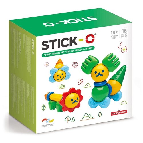 Конструктор STICK-O 902002 Forest Friends Set 16 дет.