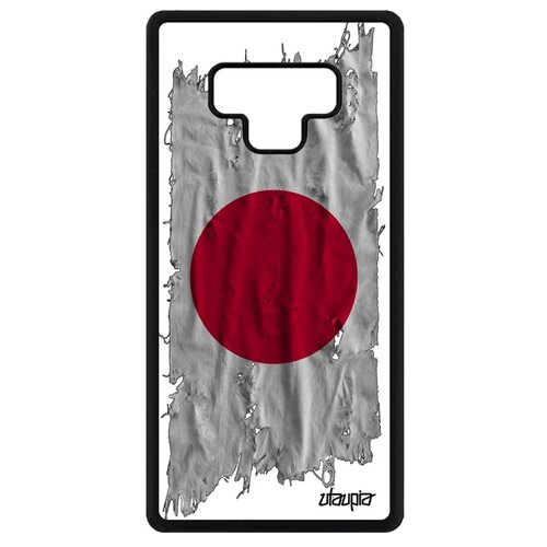 фото Чехол для galaxy note 9, "флаг японии на ткани" патриот страна utaupia