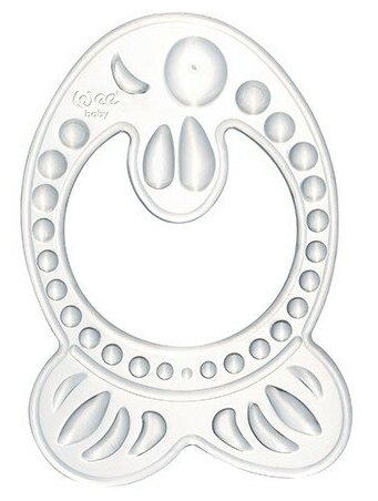 Прорезыватель Wee Baby Silicone Teether рыбка (858) прозрачный