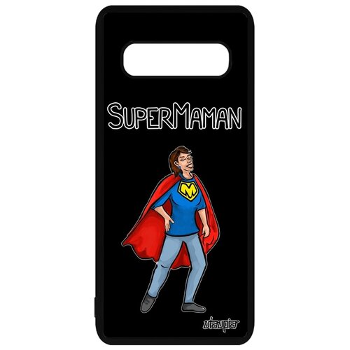 фото Чехол на мобильный samsung galaxy s10 plus, "супермама" герой смешной utaupia