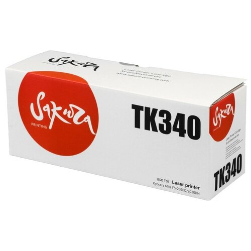 Картридж TK-340 Black для принтера Куасера, Kyocera FS-2020 DN; FS-2020 D картридж tk 3130 black для принтера куасера kyocera fs 4200 dn fs 4300 dn