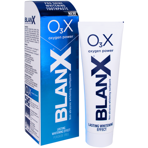 Купить Зубная паста BLANX O3X Professional Toothpaste Отбеливающая, 75 мл