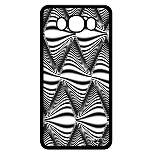 фото Чехол на мобильный galaxy j7 2016, "иллюзия волны" графика узор utaupia