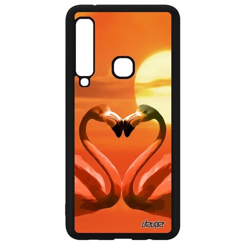 фото Чехол для телефона samsung galaxy a9 2018, "фламинго" семья птицы utaupia