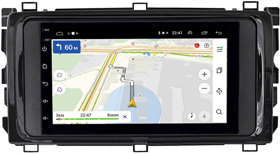 Магнитола в штатное место 2 din Toyota Auris 2 (2012-2015) OEM на Android 10 (RK7-RP-11-512-442)