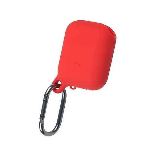 фото Чехол elago waterproof hang case для airpods красный