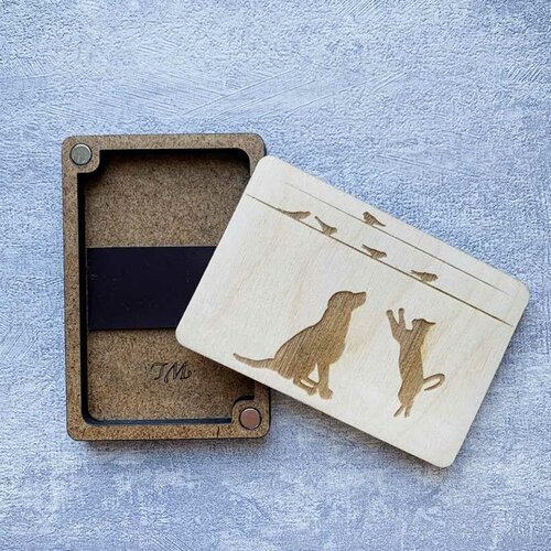 Woodlers Магнитная игольница из дерева 