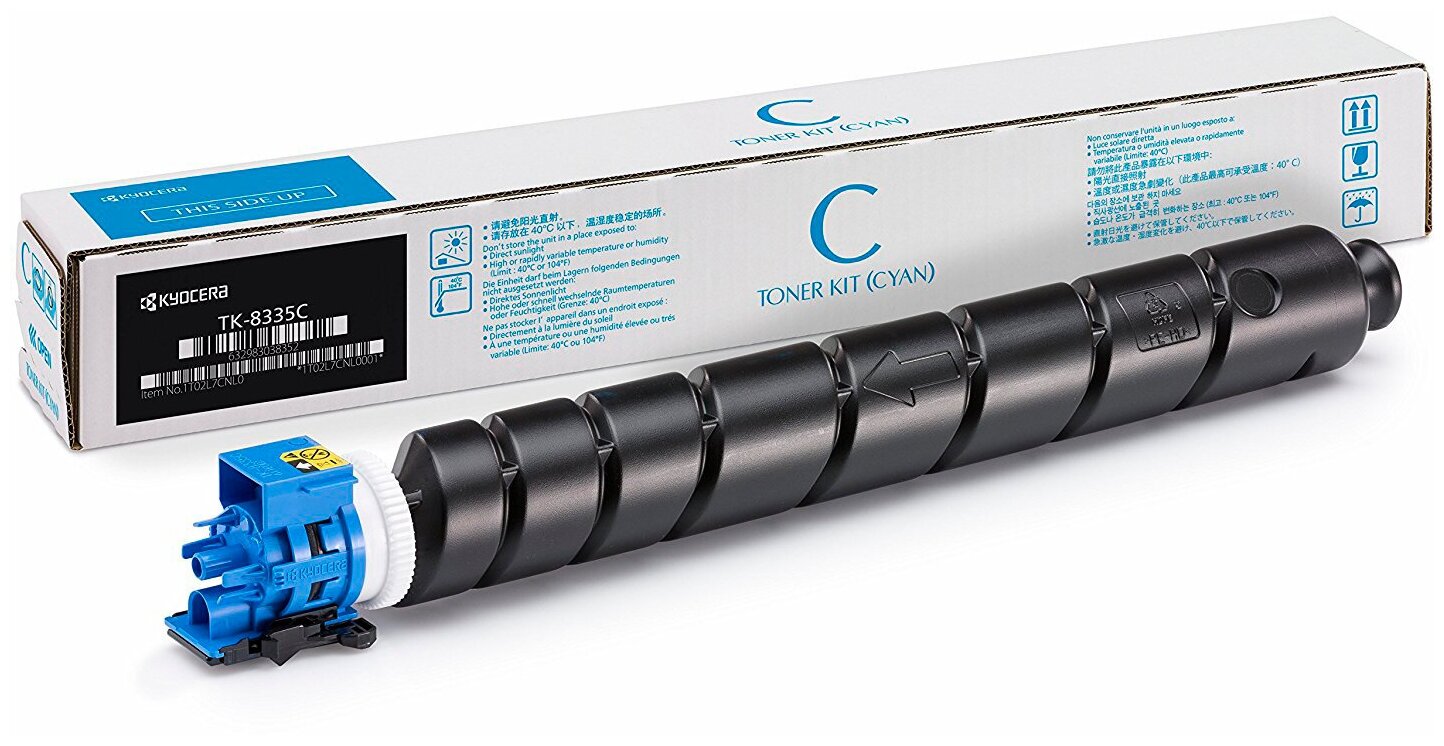 Картридж лазерный Kyocera TK-8335C 1T02RLCNL1 голубой (15000стр.) для Kyocera TASKalfa 3252ci