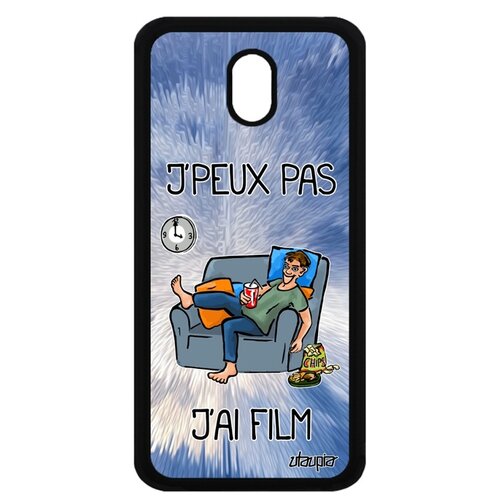 фото Чехол на смартфон samsung galaxy j3 2017, "не могу - у меня фильм!" телевизор карикатура utaupia