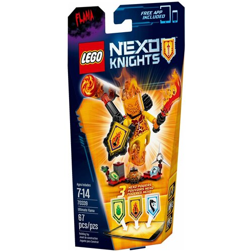 LEGO Nexo Knights 70339 Абсолютная сила Флэймы, 67 дет.