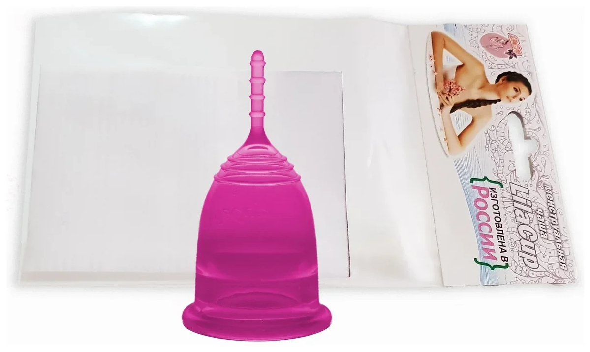 Менструальная чаша LilaCup Практик пурпурная S