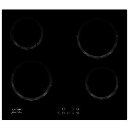 Поверхность стеклокерамическая KRONA ACCORDO 60 BL черный 1226400₽