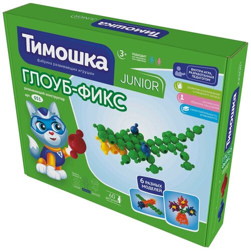 Конструктор Тимошка Глоуб-Фикс 051, 60 дет.